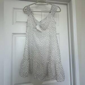 Polka Dot Sleeveless Dress